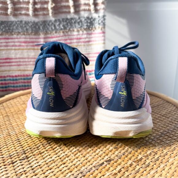 Hoka One One Skyflow Midnight Pink Twilight Road Running Sneakers Women’s 11 - Picture 5 of 9